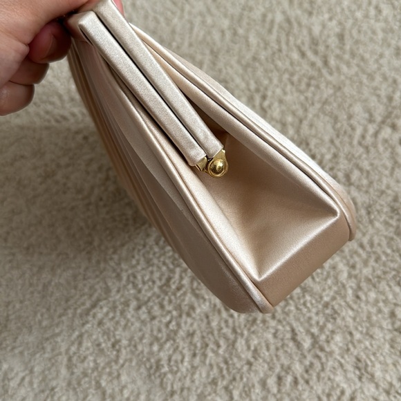 Champagne clutch by Nordstrom. - Picture 2 of 8